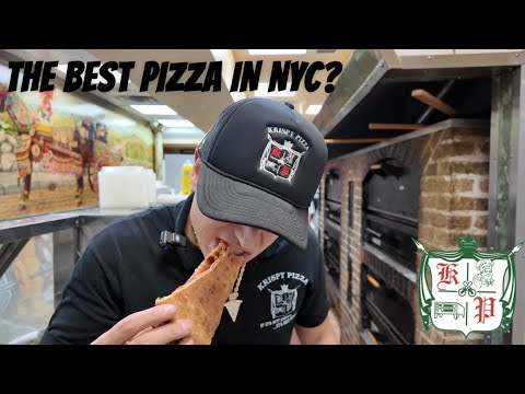 Видео: Идеальный кусочек нью-йоркской пиццы | Krispy Pizza Vlogs