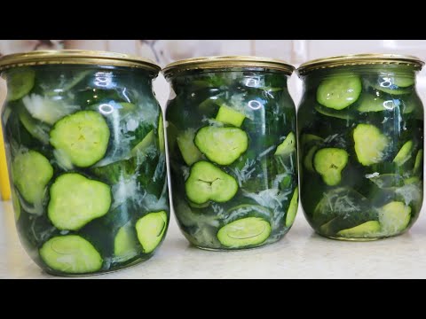 Видео: 🥒САЛАТ ИЗ СВЕЖИХ ОГУРЦОВ НА ЗИМУ! 20 банок будет мало!ХРУСТЯЩИЕ ОГУРЦЫ БЕЗ ВАРКИ И СТЕРИЛИЗАЦИИ