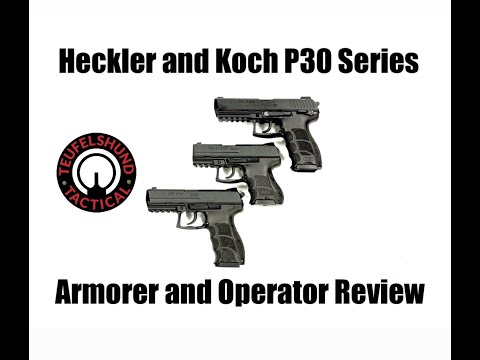 Видео: Обзор оружейника и оператора серии Heckler and Koch P30