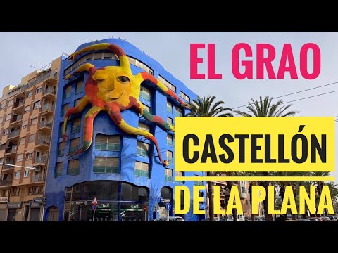 Видео: # 293 Пляж Кастельона.  El Grao.  Районы Кастельон де ла Плана.  Castellon de la Plana. Валенсия.