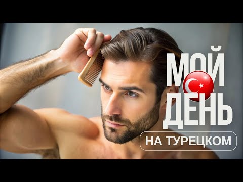 Видео: Мой распорядок дня (на турецком) | 80 словосочетаний с глаголами (Слушай -  повторяй - запоминай)