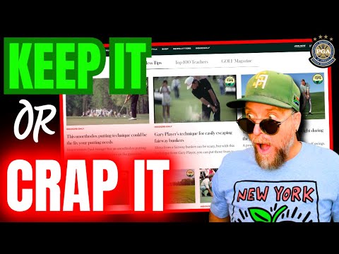 Видео: Какие советы по гольфу — полная чушь? Воспользуйтесь этим бесплатным инструментом