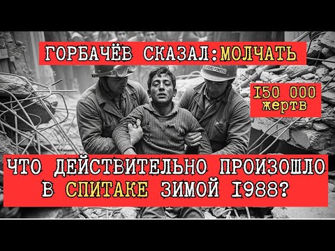 Видео: Что произошло в Спитаке зимой 1988? "Не снимать, не показывать, не говорить" - приказ Горбачёва