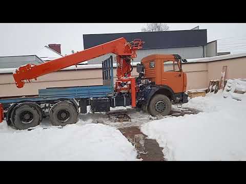 Видео: первый запуск после сборки кму 8 тонн динтек 2056