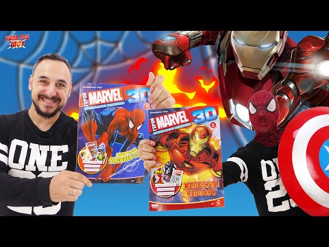 Видео: ПАПА РОБ И ЖУРНАЛЫ MARVEL! СУПЕРГЕРОИ ЧЕЛОВЕК-ПАУК, ЖЕЛЕЗНЫЙ ЧЕЛОВЕК И ДРУГИЕ МСТИТЕЛИ - СБОРНИК!