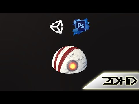 Видео: Создание текстур в Photoshop для Unity