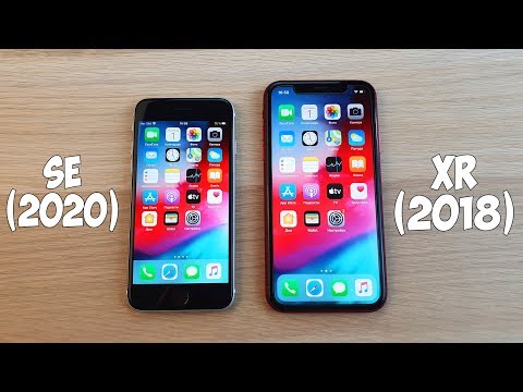 Видео: IPHONE SE (2020) VS IPHONE XR - ЧТО БОЛЬШЕ ПОДОЙДЕТ ТЕБЕ? ПОЛНОЕ СРАВНЕНИЕ!