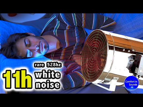 Видео: Белый шум, мгновенное засыпание, ультра плавный, шум обогревателя для сна, учебы, отдыха