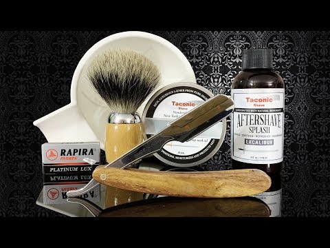 Видео: 💈 Бритье. Как побриться шаветкой Parker, Taconic Shave, Rapira Platinum Lux, Pereira Shavery Bowl