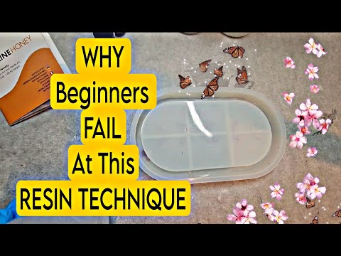 Видео: Вы все хотели узнать эту технику работы со смолой