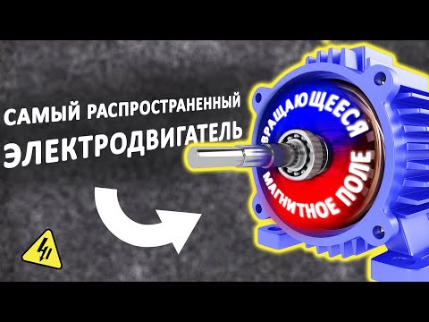 Видео: Как работают ЭЛЕКТРОДВИГАТЕЛИ переменного тока? АСИНХРОННЫЙ и СИНХРОННЫЙ. Понятное объяснение!