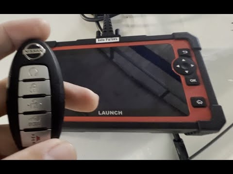 Видео: Как запрограммировать смарт-брелок дистанционного запуска с помощью Launch Creader 919E на утерян...