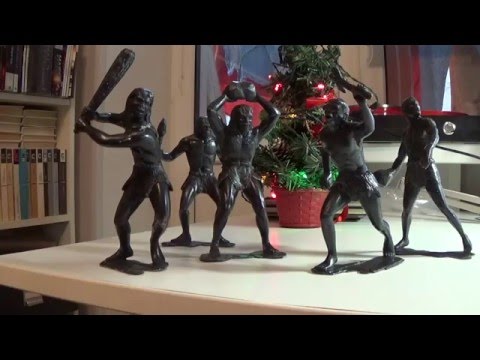 Видео: №15 Смотрим солдатиков из 90-х Первобытные воины