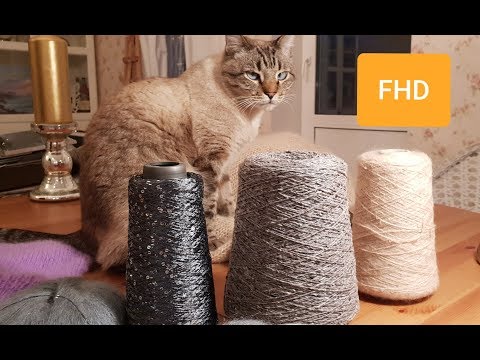 Видео: ОБЗОР БОБИННОЙ ПРЯЖИ.ТВИД FILPUCCI.МОХЕР С ПАЙЕТКАМИ. НИТЬ С ПАЙЕТКАМИ