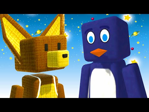 Видео: Ушастый МИШКА Фенек и ПИНГВИНЫ с Шикой Super Bear Adventure #17 Первый Золотой Медведь на пурумчата