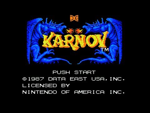 Видео: Полное прохождение (((Dendy))) Karnov / Карнов