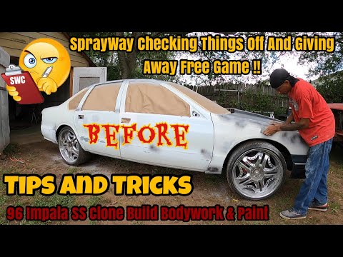 Видео: Как выполнить кузовные работы и загрунтовать автомобиль перед покраской — Ремонт металла, сварка,...