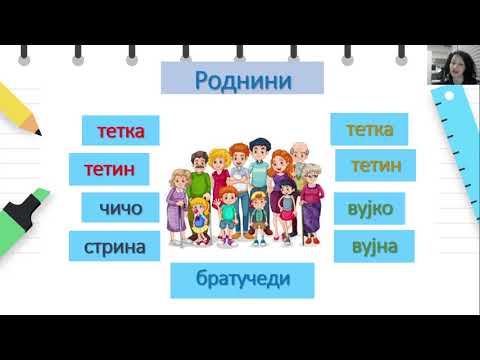 Видео: II одделение - Општество - Семејство, роднини, соседи и пријатели