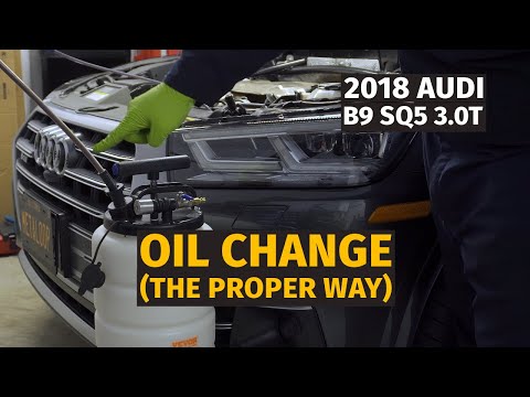 Видео: Суперлегкое руководство по замене масла Audi SQ5 (B9) (2018-2024)