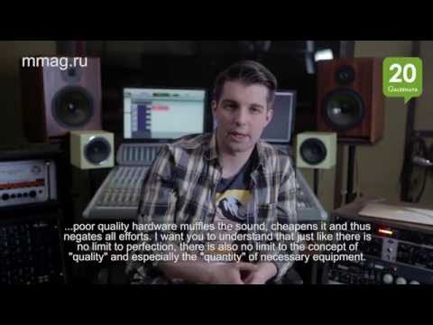 Видео: mmag.ru: Real Work 10 - Universal Audio UA610 - ламповый предусилитель