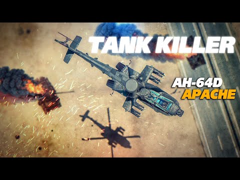 Видео: AH-64 Apache — самый устрашающий ударный вертолет США из когда-либо созданных | Цифровой боевой с...