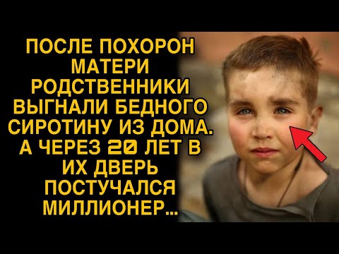 Видео: Родственники выгнали бедного сиротину, а через 20 лет в их дверь постучался миллионер...