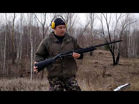 Видео: Rimington R-FF2 пробный запуск  тарелочек стрельба с HUGLU RENOVA обсуждение