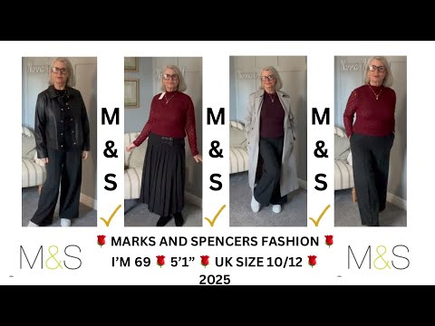 Видео: M&S Haul & Try On | Элегантные повседневные и нарядные образы для женщин старше 50, 60, 70 лет ❤️
