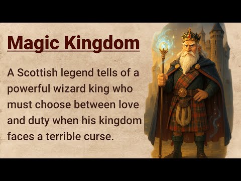 Видео: 🧙 Учите английский через истории, уровень 1 | Король волшебников — шотландская легенда