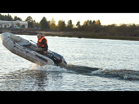 Видео: ТРИ МОТОРА И ЛОДКА. ТЕСТ  X-River Rocky 335. ЛЕТИМ АШ СЛЕЗЫ ВЫШИБАЕТ.