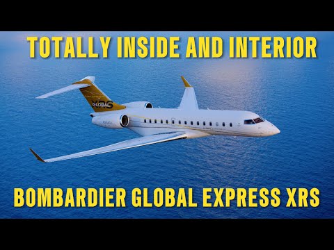 Видео: ПОЛНЫЙ ВНУТРЕННИЙ ТУР по Bombardier GLOBAL Express XRS