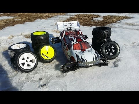 Видео: Покатать 30 секунд!!! ... Тест резины на Himoto Ziege