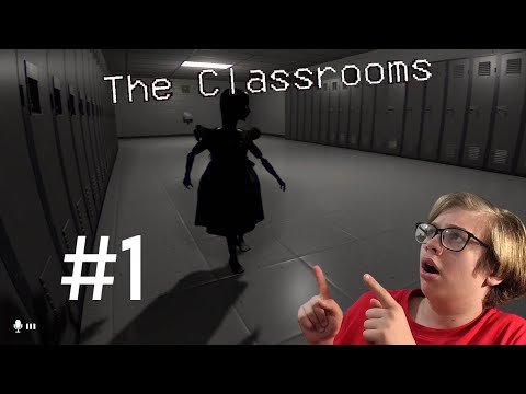 Видео: Убегаю от бешеной первоклассницы в школе. (The classrooms) #1