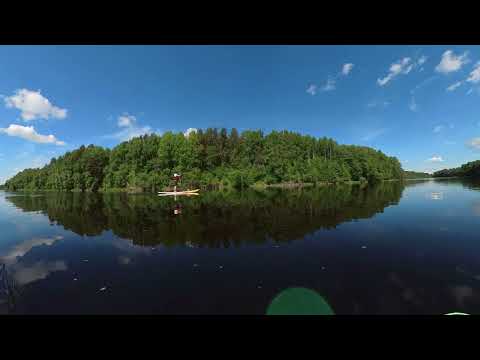 Видео: река Шуя и Логмозеро . Shuya river and Logmozero.