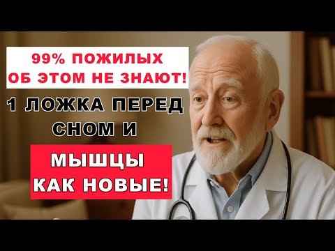 Видео: Мышцы исчезают прямо во сне! Но это можно остановить всего за 3 минуты…