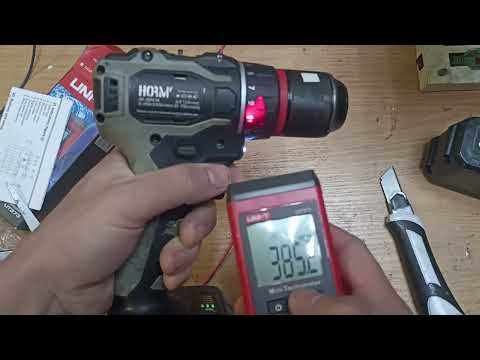 Видео: UNI-T UT373 Мини цифровой лазерный тахометр Бесконтактный Тахометр Диапазон измерения 10-99999ОБмин