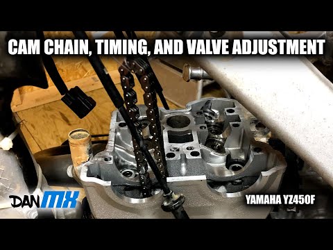 Видео: YZ450F РЕГУЛИРОВКА КЛАПАНОВ, ГАЗОРАСПРЕДЕЛЕНИЕ И ЦЕПЬ РАСПРЕДЕЛИТЕЛЬНОГО МЕХАНИЗМА | Полное руков...