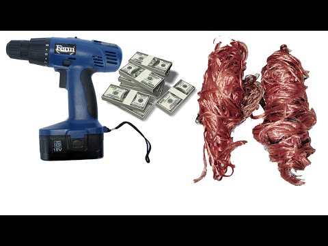 Видео: Сколько Меди в Шуруповерте FERM Заработок на Меди