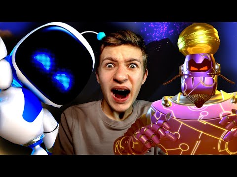 Видео: БИТВА с ДЖИНОМ!!! Astro Bot 4K 4К