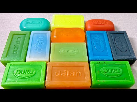 Видео: ASMR soap cutting 💛 Резка мыла АСМР