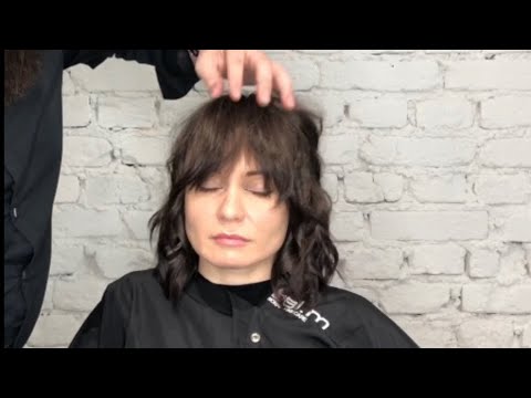 Видео: ШЕГГИ + ЧЕЛКА "ШТОРКА"  пошагово by Hair Constructor.
