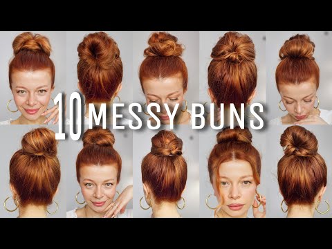 Видео: 10 НЕПРЯМЫХ ПУЧКОВ, КОТОРЫЕ ВАМ СТОИТ ПОПРОБОВАТЬ ‼️ Прически для волос средней и длинной длины