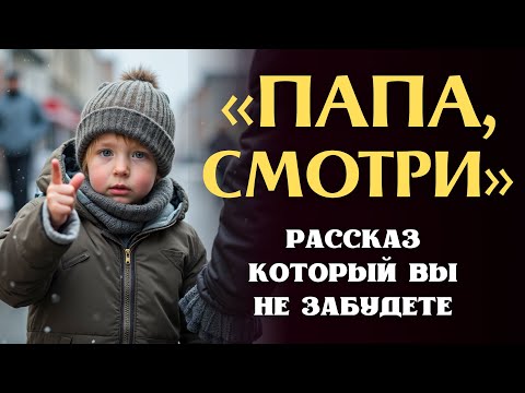 Видео: «ПАПА, СМОТРИ». Я плакала когда читала эту историю... Рассказ, который вы запомните. История.