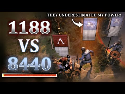 Видео: Героический последний бой против непреодолимых сил в Total War: Rome 2
