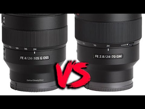 Видео: Sony 24-70 f2.8 GM vs sony 24-105 f4 G в связке с Sony a7s iii