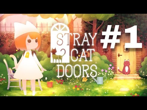 Видео: Stray Cat Door! Прохождение с Василисой! #1