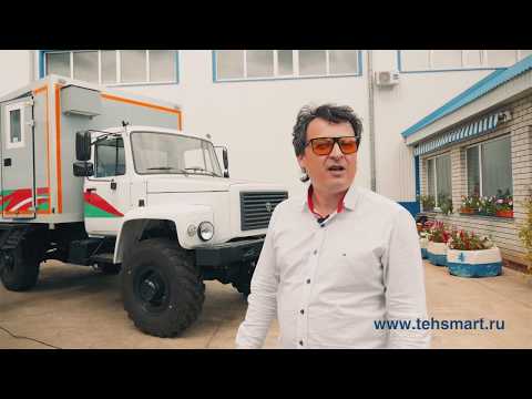 Видео: Лаборатория исследования скважин ГИС, ГДИС на базе ГАЗ 3308 "Садко" 4х4