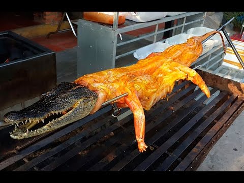 Видео: Русские в Америке. Пробуем Крокодила