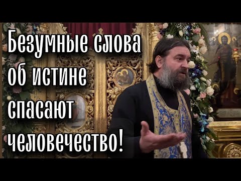 Видео: В этом мире правду можно сказать только безумным языком! Отец Андрей Ткачёв