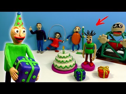 Видео: ЛЕПИМ БАЛДИ из игры Baldi's Basics Birthday Bash
